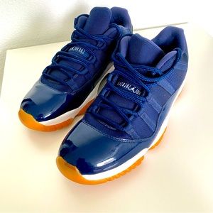 Nike Air Jordan 11 Retro Low Navy Gum 2016 US Size 13